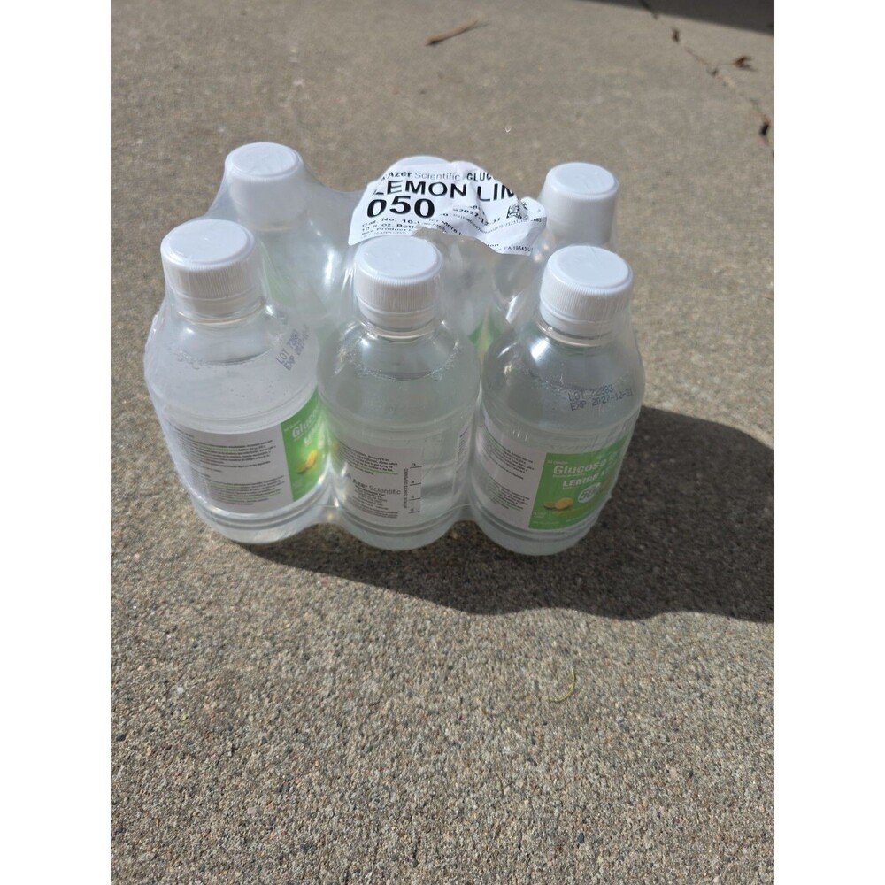 Azer Scientific Glucose Tolerance Test Beverage Lemon-Lime 50g 10oz 6-Pack